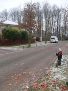 Wat een troep hebben ze hier vannacht gemaakt